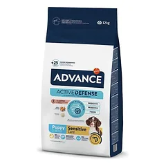 Advance Puppy Sensitive Salmon And Rice sausas maistas jautriems šuniukams, 12 kg