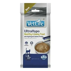 Farmina Vet Life Cat UltraHypo Healthy Creamy Treat Hydrolysed Salmon Protein 4x15 g