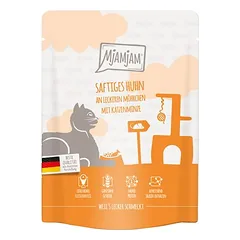 MjAMjAM Quetschie drėgnas maistas katėms, ekonominė pakuotė 24 x 300 g — 2 nuotrauka