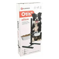 Flamingo dubenėlių stovas Otis su dubenėliais 2x21 cm 1,5 l — 2 nuotrauka