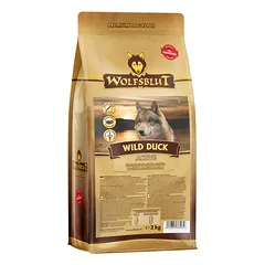 WOLFSBLUT Active Wild Duck sausas maistas šunims su antiena ir bulvėmis 2 kg