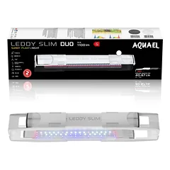 AQUAEL Leddy SlimDuo 16W Sunny Plant&Night balta