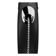 flexi New Classic virvinis pavadėlis S, juodas, 5 m, <12 kg, Papildomas priedas: Multibox, juoda — 2 nuotrauka