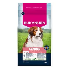 Eukanuba Life Care Dog Senior Small Medium Breed Lamb Rice pašaras pagyvenusiems mažų ir vidutinių veislių šunims 12 kg