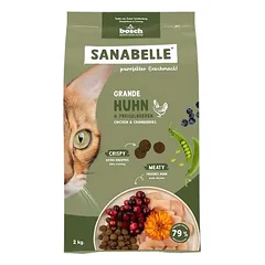 Sanabelle Grande su vištiena, sausas maistas katėms, 400g — 3 nuotrauka