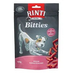 RINTI Bitties 3 rūšių mišinys, skanėstai šunims, 80 - 124 g — 3 nuotrauka