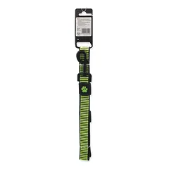 Active Dog Leash Strong L tvirtas nailono pavadė dideliems šunims su atspindinčia gija, žalios spalvos, 2,5×120 cm — 3 nuotrauka