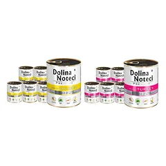 Dolina Noteci PREMIUM su vištiena ir kalakutiena 24x800g