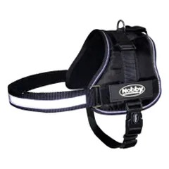Nobby Seguro juodos petnešos šunims, S–M, 45–60 cm