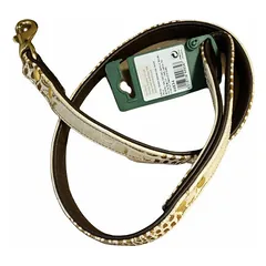 Hunter odinis pavadėlis Reptile Gold 18/100, auksinis/rudas