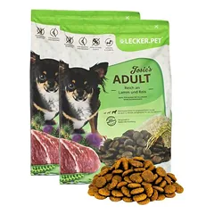 Lyra Pet Lecker.Pet® Josie's Adult su ėriena ir ryžiais, sausas pilnavertis maistas šunims — 4 nuotrauka