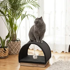 Ecomfy Half Moon pilka draskyklė katėms — 2 nuotrauka