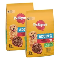 Pedigree Adult su jautiena ir daržovėmis, sausas maistas šunims, 5 - 9,9 kg — 2 nuotrauka