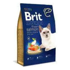 Brit Premium Cat Adult Salmon sausas maistas katėms, 8 kg