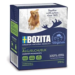Bozita gabaliukai drebučiuose, drėgnas maistas šunims, ekonominė pakuotė 24 x 370 g — 5 nuotrauka