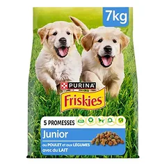 Purina Friskies Junior su vištiena ir daržovėmis, sausas maistas šunims, 3 - 4,9 kg — 3 nuotrauka