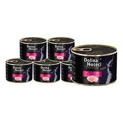 DOLINA NOTECI Premium Junior kalakutienos turtingas kačiukų ėdalas 12x185 g