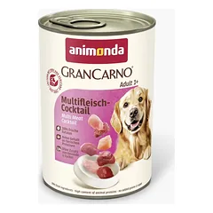 Animonda GranCarno Adult Multi-Meat Coctail: konservai suaugusiems šunims Mėsos kokteilis, 400 g