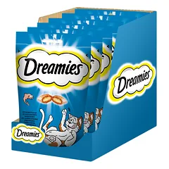 DREAMIES 6x60 g Skanus lašišos skanėstas katėms
