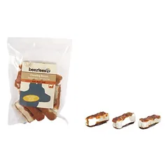 Beeztees skanėstai šunims kramtomasis kaulas su višta, Matmenys: 12 cm / Svoris: 60 g — 3 nuotrauka