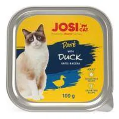 JosiCat Paté with Duck paštetas katėms su antiena, 100 g nuotrauka