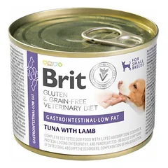 Brit GF Veterinary Diets Dog Gastrointestinal Low Fat Tuna with Lamb 200 g