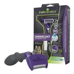 FURminator deShedding M/L šukos ilgaplaukėms katėms