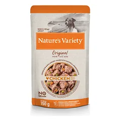 Nature's Variety Mini Adult Chicken begrūdis, drėgnas maistas mažų veislių šunims, 150 g