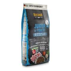 BELCANDO Finest Grain Free Junior Poultry M-XL 1 kg sausas maistas vidutinių ir didelių veislių šuniukams