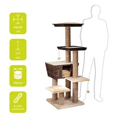 Draskyklė stovas CURACAO 48x48x141 cm — 2 nuotrauka