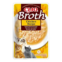CIAO Broth sultinys katėms su vištiena, 40g nuotrauka