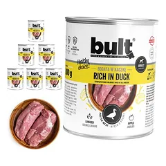 BULT drėgnas maistas suaugusiems šunims, daug mėsos, skardinėse 6 x 800 g — 5 nuotrauka