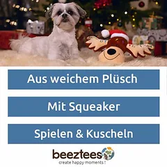 Beeztees kalėdinis minkštas žaislas šunims Rudolph