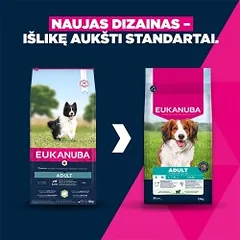 Eukanuba Life Care Adult S/M sausas pašaras šunims su ėriena ir ryžiais, 12 kg — 2 nuotrauka