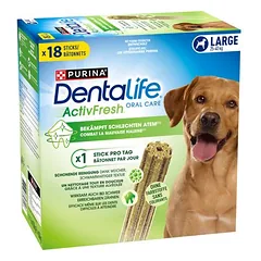 PURINA Dentalife Active Fresh kasdieniai dantų priežiūros skanėstai dideliems šunims — 2 nuotrauka