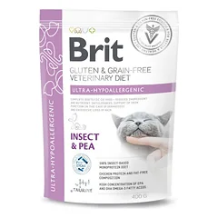 BRIT Veterinary Diet Cat Gluten Grain free Ultra-Hypoallergenic 400 g
