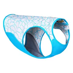 Ruffwear aušinanti liemenė Swamp Cooler Zip Vest Biolumin Blue, Mažiems 5–10 kg — 2 nuotrauka