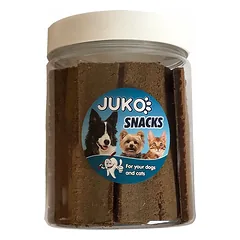 Mėsa gabalėlis su jūros dumbliais JUKO Užkandžiai 900 g (apie 35 vnt)