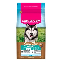 Eukanuba Adult Large Ocean Fish Grain Free sausas maistas šunims, 3 kg