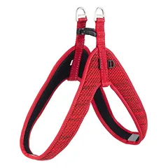 ROGZ raudonos minkštos atspindinčios petnešos 58cm M/L SJQ58