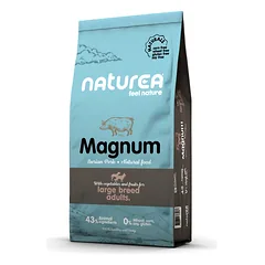 Sausas maistas suaugusiems didelių veislių šunims su kiauliena – Naturea Naturals Adult Large Breed Iberian Pork