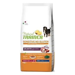 Natural Trainer Sensitive Medium/Maxi Adult Duck (antiena) sausas pašaras šunims 12kg