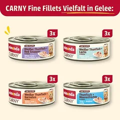 Sparpaket animonda Carny Adult Fine Fillets in Gelee 24 x 60 g