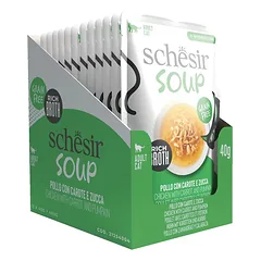 Schesir Soup vištiena su moliūgu, 12x40 g maišelis