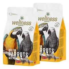 Lesalas didžiosioms papūgoms Wellness Pappagalli 2x750 g