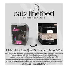 catz finefood Pure Pouch Mix 12 x 85 g, drėgnas maistas katėms