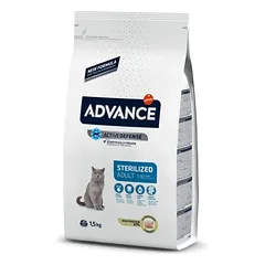 Advance sausas maistas su kalakutiena sterilizuotoms katėms 1.5 kg — 2 nuotrauka