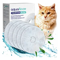 5x AquaFloow filtrai gyvūnų girdykloms ir fontanams Catit