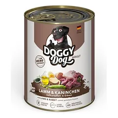 Doggy Dog Adult drėgnas maistas šunims, ekonominė pakuotė 24 x 800 g — 4 nuotrauka