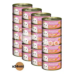 Aatas Cat Tantalizing Tuna & Shrimp konservai katėms su tunu ir krevetėmis 24vnt